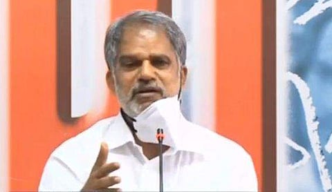 സിപിഎം സംസ്ഥാന സെക്രട്ടറി എ വിജയരാഘവന്‍/ ടെലിവിഷന്‍ ചിത്രം