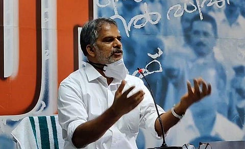 സിപിഎം സംസ്ഥാന സെക്രട്ടറി എ വിജയരാഘവന്‍/ ടെലിവിഷന്‍ ചിത്രം