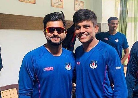 സുരേഷ് റെയ്നയും പ്രിയം ​ഗാർ​ഗും/ ട്വിറ്റർ