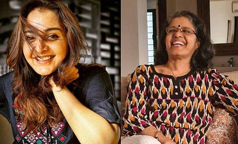 മഞ്ജു വാര്യർ, അമ്മ ​ഗിരിജ വാര്യർ/ ഇൻസ്റ്റ​ഗ്രാം