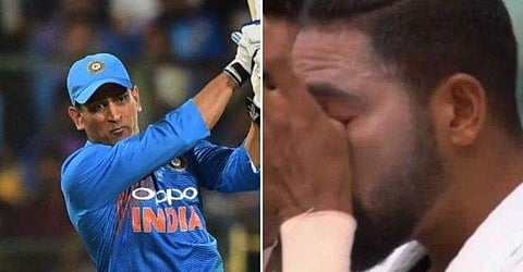 ധോനി, മുഹമ്മദ് സിറാജ്/ഫോട്ടോ: പിടിഐ