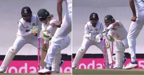 പുകോവ്‌സ്‌കിയുടെ ക്യാച്ച് നഷ്ടപ്പെടുത്തി റിഷഭ് പന്ത്/വീഡിയോ ദൃശ്യം