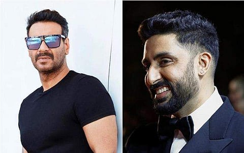 അജയ് ദേവ്​ഗൺ, അഭിഷേക് ബച്ചൻ/ ഫേയ്സ്ബുക്ക്