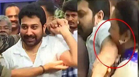 നടി ഹേമ നടൻ ശിവബാലാജിയെ കടിക്കുന്നു (വീഡിയോ ദൃശ്യം)