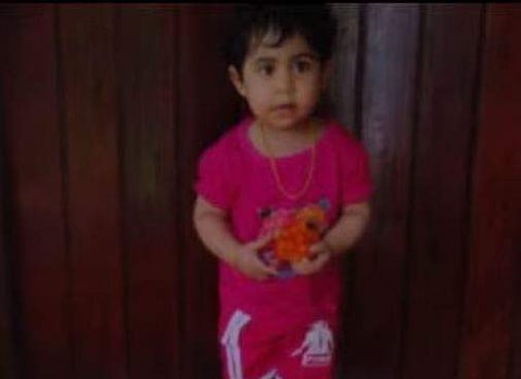 കൊല്ലപ്പെട്ട ഒന്നരവയസുകാരി