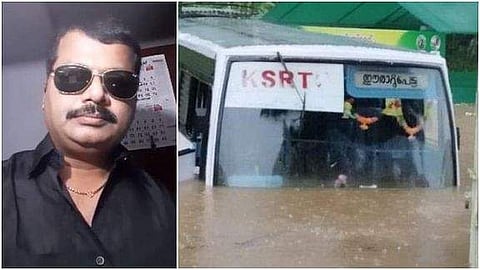 ജയദീപ്, മുങ്ങിയ ബസ്‌