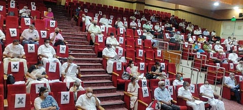 കേന്ദ്രക്കമ്മിറ്റി യോ​ഗത്തിൽ നിന്ന് / ട്വിറ്റർ ചിത്രം