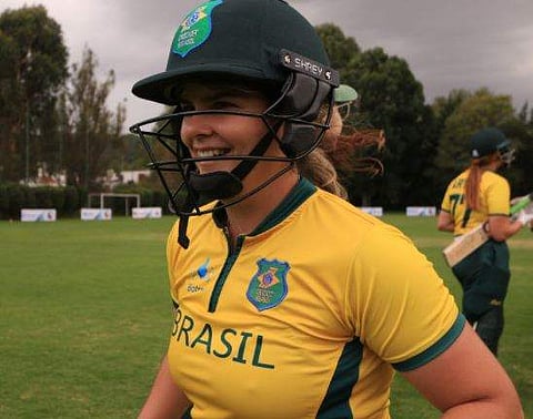 അവസാന ഓവറില്‍ ഹാട്രിക് നേടിയ കാര്‍ഡോസാ/ imagecredit: Cricket México