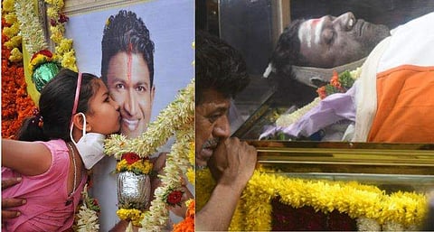 അപ്പുവിന് വിട, അന്ത്യ വിശ്രമം അച്ഛനരികിൽ, ഔദ്യോ​ഗിക ബഹുമതികളോടെ സംസ്കാരം നടത്തി