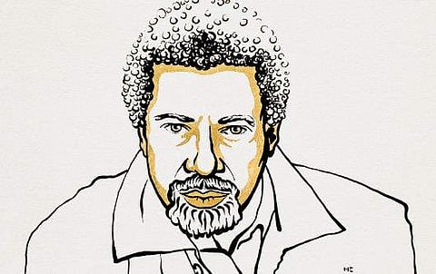 അബ്ദുള്‍ റസാഖ്, image credit: the nobel prize