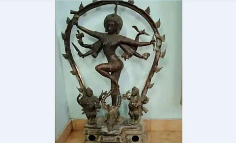 ലക്ഷ്യം പുരാവസ്തു വിൽപ്പന? കാറിൽ നടരാജ വി​​ഗ്രഹം കടത്താൻ ശ്രമം; തിരുവനന്തപുരത്ത് രണ്ട് പേർ പിടിയിൽ