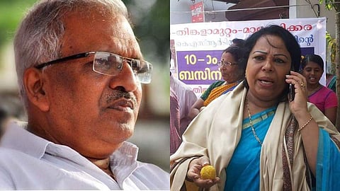 പി ജയരാജന്‍, ശോഭനാ ജോര്‍ജ്