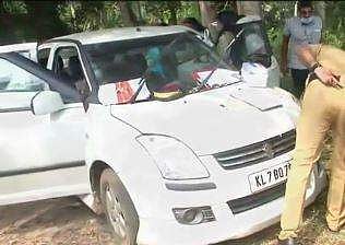 ഷാനെ ഇടിച്ചിട്ടതെന്ന് കരുതുന്ന കാര്‍, ടെലിവിഷന്‍ ചിത്രം