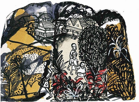 ചിത്രീകരണം: സചീന്ദ്രൻ കാറ‍ഡുക്ക