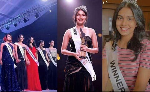 മിസ് കേരള 2021 ഫൈനലിസ്റ്റുകൾ ഒന്നിച്ച് വേദിയിൽ/ചിത്രം: ഇൻസ്റ്റ​ഗ്രാം