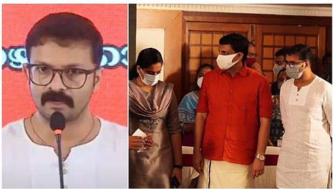 ജയസൂര്യ ചടങ്ങിൽ സംസാരിക്കുന്നു/ ടെലിവിഷൻ ദൃശ്യം