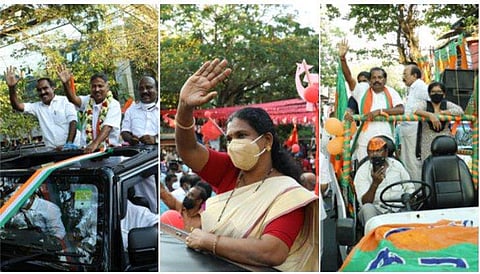 ​ഗാന്ധിന​ഗറിലെ സ്ഥാനാർത്ഥികൾ/ ഫയൽ ചിത്രം