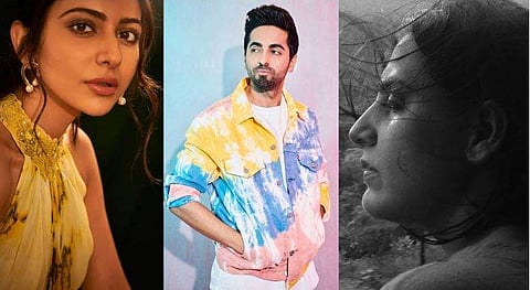 രാകുല്‍ പ്രീത് സിങ്, ആയുഷ്മാന്‍ ഖുറാന, അനുഭൂതി കശ്യപ്/ ഫേയ്‌സ്ബുക്ക്‌