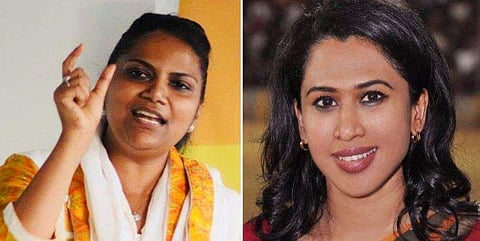 ജെബി മേത്തര്‍, ഡോ. ഷമ മുഹമ്മദ് / ഫയല്‍ ചിത്രം