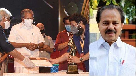 സംസ്ഥാന ചലച്ചിത്ര പുരസ്കാരം സ്വീകരിക്കുന്ന ലിജോ ജോസ് പെല്ലിശേരി/ എക്സ്പ്രസ് ഫോട്ടോ, പിടി തോമസ്/ ഫയൽ ചിത്രം