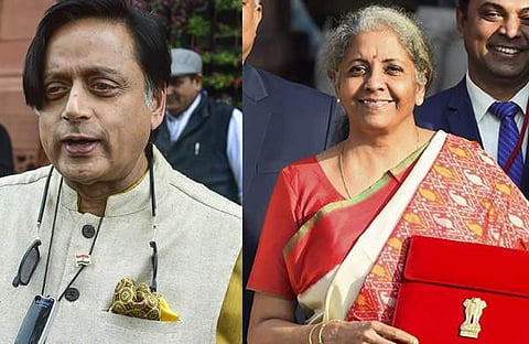 ശശി തരൂര്‍, നിര്‍മല സീതാരാമന്‍/പിടിഐ