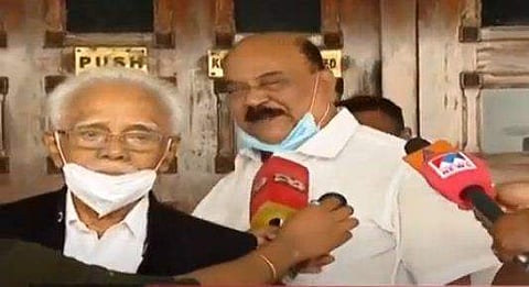 ടി പി പീതാംബരന്‍, മാണി സി കാപ്പന്‍ / ടെലിവിഷന്‍ ചിത്രം