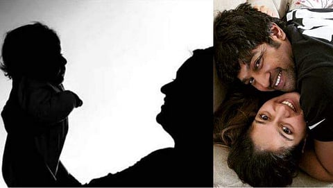 മേഘ്ന കുഞ്ഞിനൊപ്പം/ വിഡിയോ ചിത്രം, മേഘ്നയും ചിരഞ്ജീവിയും/ ഇൻസ്റ്റ​ഗ്രാം