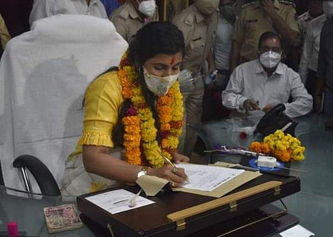 സൗമ്യ ഗുജ്ജര്‍ / ട്വിറ്റര്‍ ചിത്രം