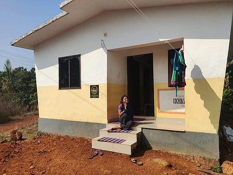 ശ്രീനിഷ സത്യസായി ഓര്‍ഫനേജ് നല്‍കിയ വീട്ടില്‍