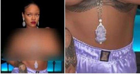 റിഹാന സോഷ്യല്‍ മീഡിയയില്‍ പങ്കുവെച്ച ചിത്രം