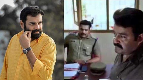 പ്രദീപ് ചന്ദ്രൻ/ ഫേയ്സ്ബുക്ക്, ദൃശ്യം സിനിമയിൽ നിന്ന്