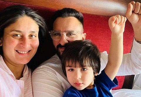 കരീന കപൂറും സെയ്ഫ് അലി ഖാനും മകൻ തൈമൂറും/ ഇൻസ്റ്റ​ഗ്രാം