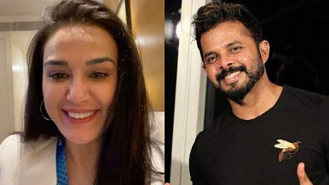 പ്രീതി സിന്റ, എസ് ശ്രീശാന്ത്