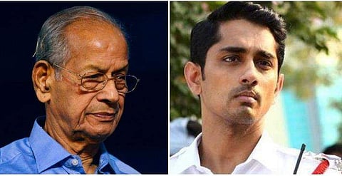 ഇ ശ്രീധരന്‍, സിദ്ധാര്‍ത്ഥ് / ഫയല്‍ ചിത്രം