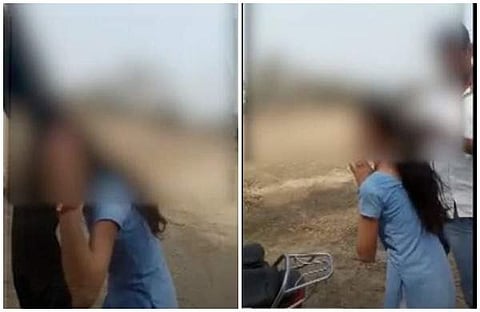 സാമൂഹ്യ മാധ്യമങ്ങളില്‍ പ്രചരിക്കുന്ന വീഡിയോയില്‍ നിന്ന്‌