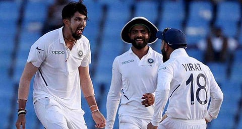 ഇഷാന്ത് ശര്‍മ, വിരാട് കോഹ്‌ലി, രവീന്ദ്ര ജഡോജഫയല്‍ ചിത്രം