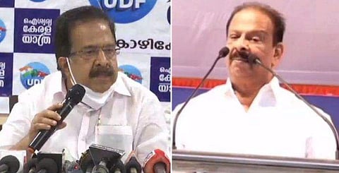 രമേശ് ചെന്നിത്തല, കെ സുധാകരന്‍ / ടെലിവിഷന്‍ ചിത്രം