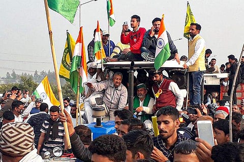 കര്‍ഷക പ്രക്ഷോഭം / പിടിഐ ചിത്രം