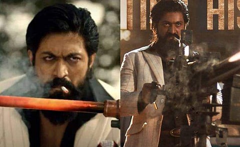 യഷ് കെജിഎഫ് പോസ്റ്ററിൽ