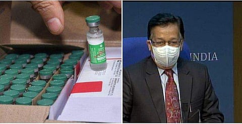 കോവിഡ് വാക്‌സിന്‍, രാജേഷ് ഭൂഷണ്‍ / ഫയല്‍ ചിത്രം