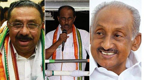 എം എം ഹസ്സന്‍, കെ ബാബു, കെ സി ജോസഫ് / ഫയല്‍