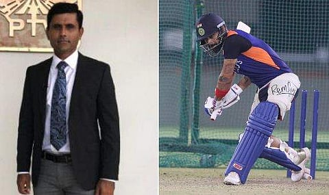 അബ്ദുൽ റസാഖ്, കോഹ്‌ലി/ ട്വിറ്റർ