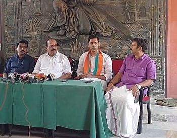 ബിജെപി അം​ഗത്വം സ്വീകരിച്ച മുഹമ്മദ് നഹാസ്/ ഫെയ്സ്ബുക്ക്