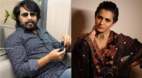 മമ്മൂട്ടി, പാർവതി/ ഫേയ്സ്ബുക്ക്