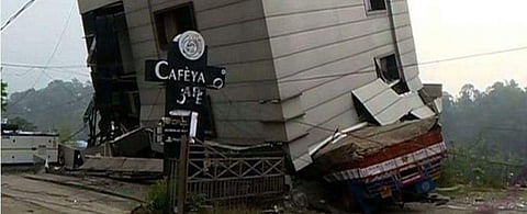 അപകടത്തിന്റെ ടെലിവിഷന്‍ ദൃശ്യം