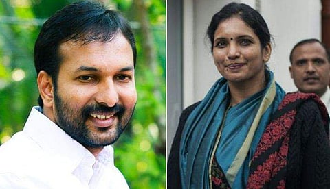 പി സി വിഷ്ണുനാഥ്, ജ്യോതി വിജയകുമാർ/ഫയല്‍ ചിത്രം