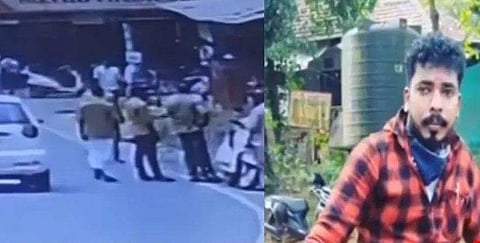 മര്‍ദ്ദനത്തിന്റെ സിസി ടിവി ദൃശ്യം- മുഖ്യപ്രതി ജനീഷ്‌