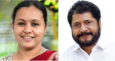 വീണ ജോര്‍ജ്, രാജു എബ്രഹാം / ഫയല്‍ ചിത്രം