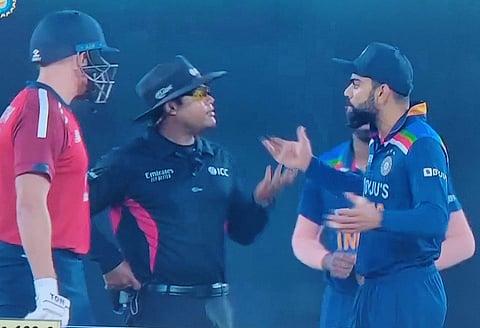 ഇംഗ്ലണ്ടിനെതിരായ ടി20യില്‍ വിരാട് കോഹ്‌ലി/ഫോട്ടോ: ട്വിറ്റര്‍