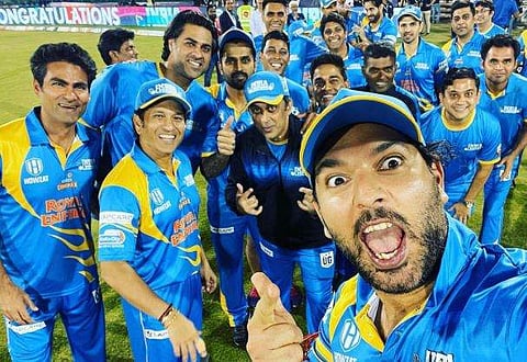 ഇന്ത്യ ലെജൻഡ്സ് ടീം/ ട്വിറ്റർ